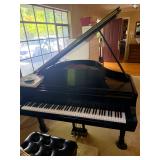 Steinway & Sons Model M grand piano, serial number 477419,  1981.