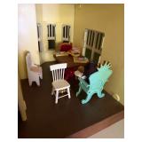 Custom expertly handcrafted doll house with so many details