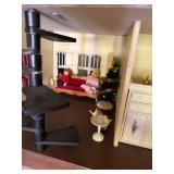 Custom expertly handcrafted doll house with so many details