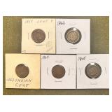 Indian Head Pennies