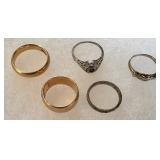 18 kt Gold Rings