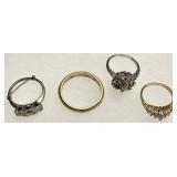 14 kt Gold Rings