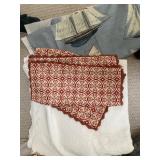 bags and bolts of beautiful fabric