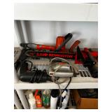 2 electric chain saws