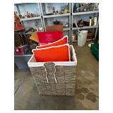 large fiber storage basket