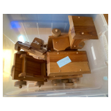 wooden train