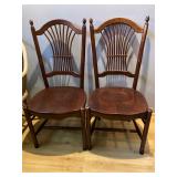 pr.Thomas Seeley cherry chairs