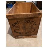 Shredd Wheat shipping box