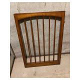 wooden gate