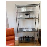 TWO OF THESE SHELF UNITS