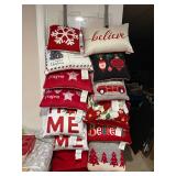 SO MANY THROW PILLOWS - MOST OF THEM BRAND NEW