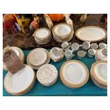 LOTS OF CHINA AND DISHES