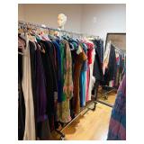 LARGE AMOUNT OF LADIES CLOTHING - MOSTLY SIZES SMALL AND MEDIUM