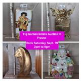 September. 19 - Incredible Fig Garden Estate Auction. 402 Lots. Ends Saturday. 2pm to 9pm. Pick up F