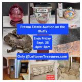 September. 25 - North Fresno Gated Estate Auction on the Bluffs. 237 Lots. Ends FRIDAY 4p to 8p. Pic