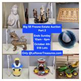 October. 4 - BIG SE Fresno Estate Auction Part 2. 518 Lots. Ends SUNDAY 9 am to 6 pm. Pick up SUN. M