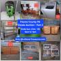 October. 18 - Fresno County PA Estate Auction in SE Fresno. 240 Lots. Ends SUNDAY 9am to 130pm. Pick