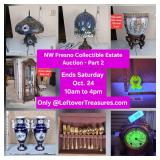 October. 24 - NW Fresno Estate Auction Part 2. 341 Lots. Ends SATURDAY 10 am to 4 pm. Pick up SUN. M