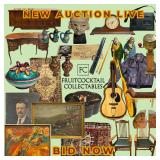 HUGE Auction! Seattle's only SODO Auction: Chinese & Japanese Pottery, HIGH END RUGS, Guitars, MCM +