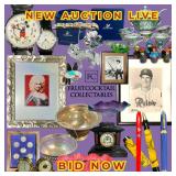 Seattle's only SODO Auction: Autograph Collection Including DOLLY PARTON, Rare Swarovski + MORE!
