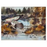 GEORGE HAMILTON WATERCOLOR