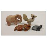 SMALL STONE ANIMALS