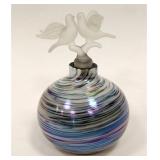 ART GLASS PERFUME BOTTLE