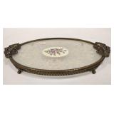 OVAL VANITY TRAY