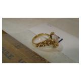 Baroque Pearl  & 14k gold