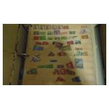Vintage stamp collection