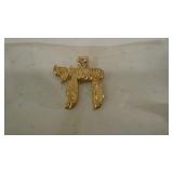 14k gold Hebrew pendant