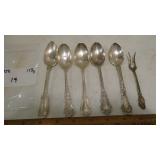 Sterling antique spoons