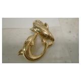 14K gold Dolphin pendant