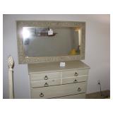 Dresser $40, Mirror $30