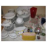 81 pieces of china $100