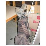 Golf set with cart $40