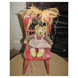 Teddy in his chair