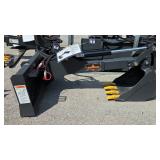 2026 LandHonor BH-12-72D Big Arm Backhoe For Skid Steer, Unused 