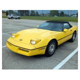 1986 Chevrolet Corvette Convertible Indianapolis 500 Pace Car Edition