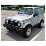 1988 Suzuki Samurai Hardtop SUV