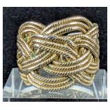 Sterling Silver Woven Wire Ring