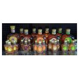 Crown Royal Canadian Whisky Including Fine De Luxe, Peach, Blackberry, Vanilla, And Regal Apple, Tot