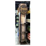 Sugarlands Distilling Co Product Display Rack, Approx 67" x 22" x 16"