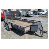 2010 Pace American WorkSport Flatbed Trailer, 6