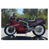 1986 Suzuki GSX-R750R Limited Edition, Vin# GR71G100175, Kilometers Showing On Odometer 18776
