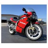 1986 Suzuki GSX-R750R Limited Edition, Vin# GR71G100175, Kilometers Showing On Odometer 18776