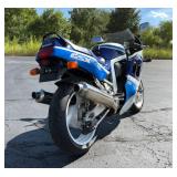 1989 Suzuki GSXR 1100 Slingshot, VIN# GV73A100322, Kilometers Showing On Odometer 9696 