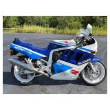 1989 Suzuki GSXR 1100 Slingshot, VIN# GV73A100322, Kilometers Showing On Odometer 9696 