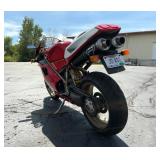 1999 Ducati 748, VIN# ZDM1SB3R6XB010913, Kilometers Showing On Odometer 8722 