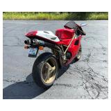 1999 Ducati 748, VIN# ZDM1SB3R6XB010913, Kilometers Showing On Odometer 8722 
